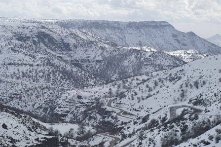 Mudurnu'da kış manzaraları